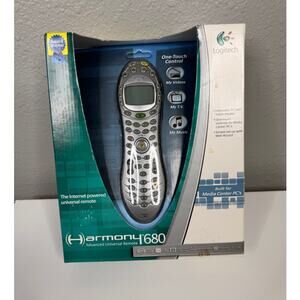 Logitech Harmony 680 Advanced Universal Remote / New In Box